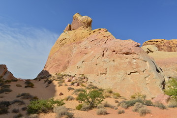 Valley of Fire State Park in Nevada, USA.