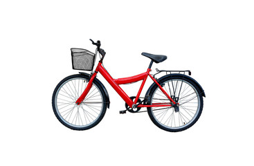 Fototapeta premium Red bicycle