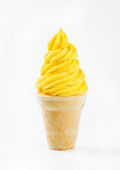 Soft serve ice cream
