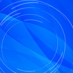 Abstract bright blue background with white lines
