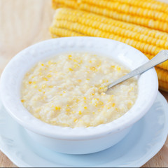 Brazilian corn soup canjiquinha