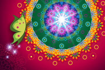 Grace Butterfly Mandala