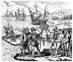 Ch. Columbus: Discovering America - rok 1492 - 87151234