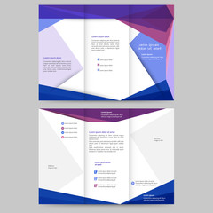 Abstract brochure template