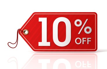 ten percent off sale