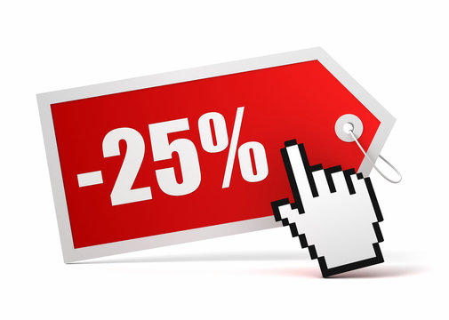 twenty five percent off sale