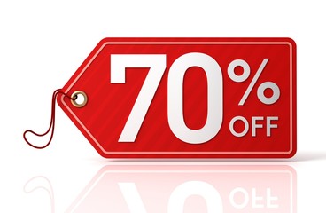 seventy percent off sale