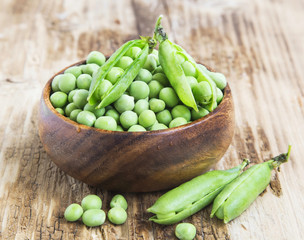 Fresh Organic Peas