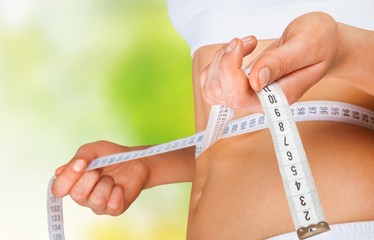 Slim, slimming, weight.