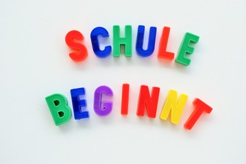 Das neue Schuljahr beginnt