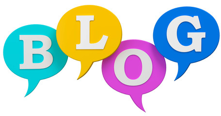 3d Blog Sprechblasen
