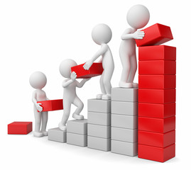 3d Männchen Aufbau Wachstum 1