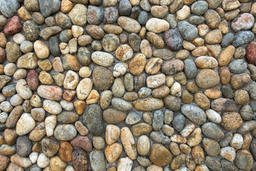 Stone conglomerate wall background
