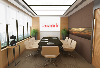 Office Photorealistic Render