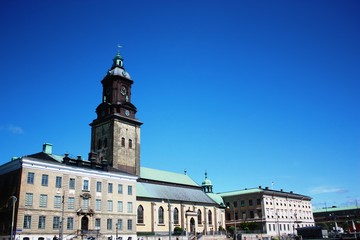 Fototapeta na wymiar German Church or Christine Church in Gothenburg Sweden 