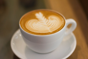 Coffee late soft focus
