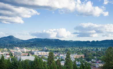 Eugene Summer Skyline