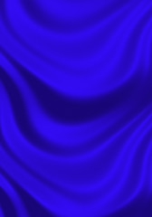 Fototapeta premium texture of bright blue silk