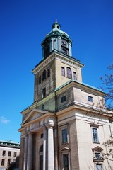 Gothenburg Cathedral under blue sky