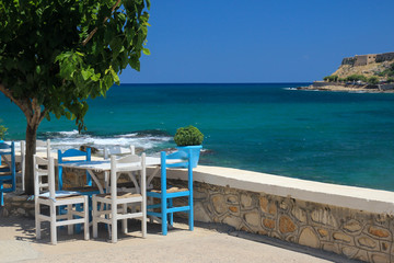 Obraz premium Cafe on the beach