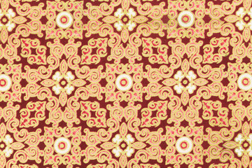  silk fabric pattern thai