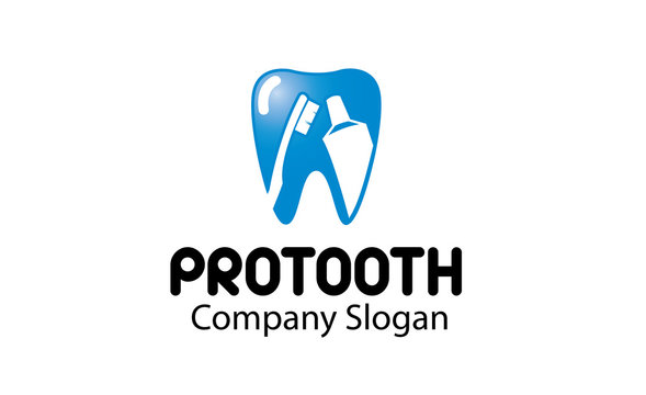  Pro Teeth Logo template