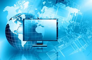 Best Internet Concept of global business from concepts series