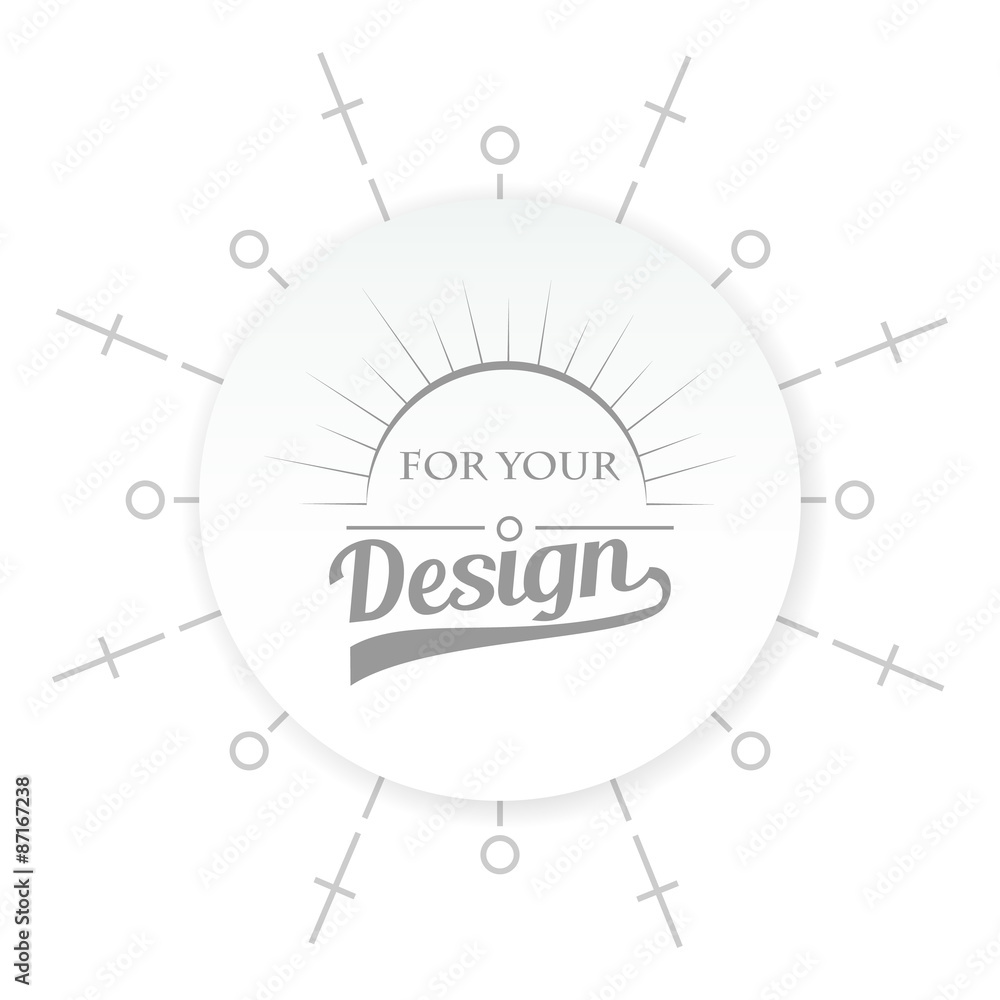 Poster abstract creative concept vector empty speech bubbles. for web