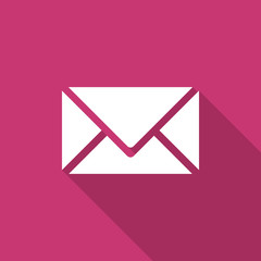 email flat design modern icon