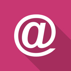 email flat design modern icon