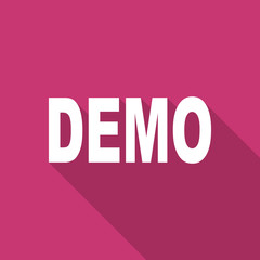 demo flat design modern icon