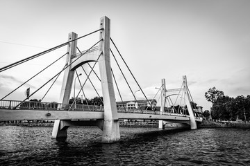 Black and white Bridge