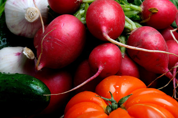 fresh organic vegetables