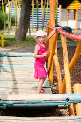 child in playground
