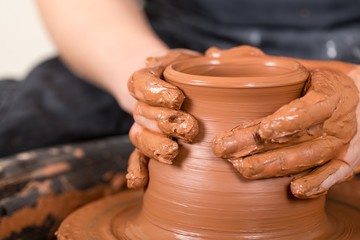 Potter, Pottery, Human Hand.