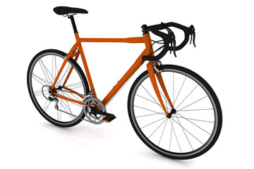 Fototapeta premium isolated bike.