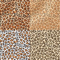 Leopard print vector