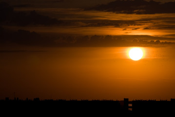 Obraz premium Sunset at Toulouse