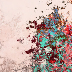 Abstract splashes background