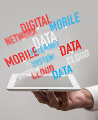 Naklejka premium data