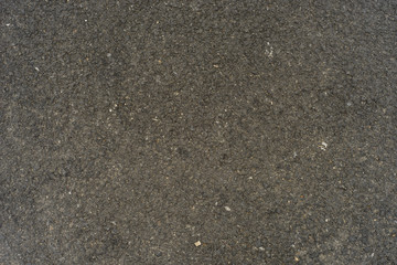 Real asphalt black texture and background