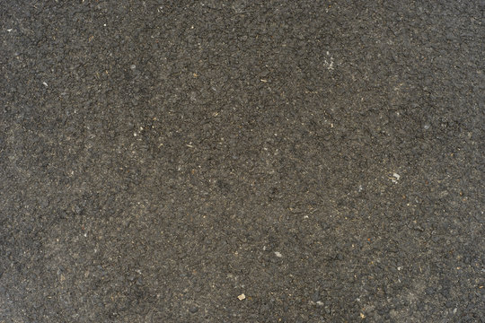 Real asphalt black texture and background