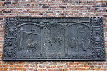 Wandrelief Siegfried in Xanten