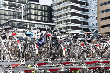 Parking for bicycles