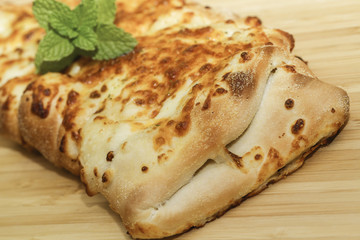 Calzone pizza.