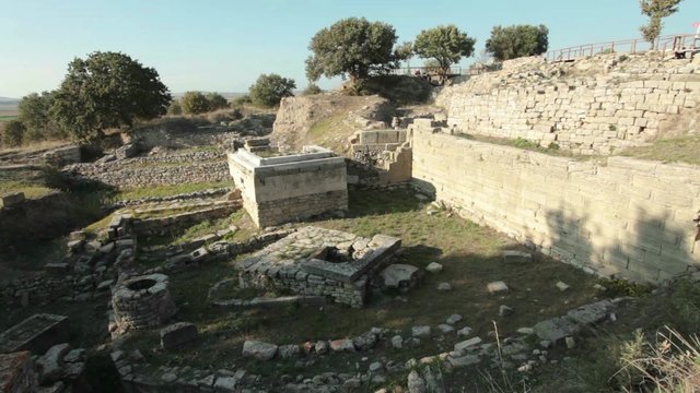 Troy - archeological  site, Canakkale municipality, Turkey; 