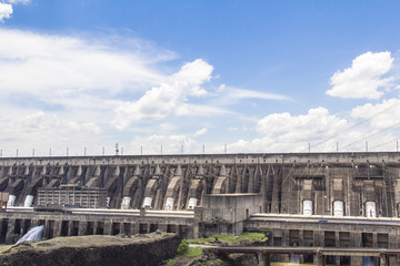 Itaipu Dam, Foz do Iguacu, Brazil.