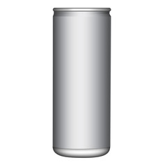 Blank Alumunium Can Vector
