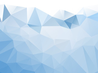 Blue Triangular Triangle Background