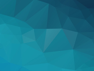 Obraz premium Blue Triangular Triangle Background